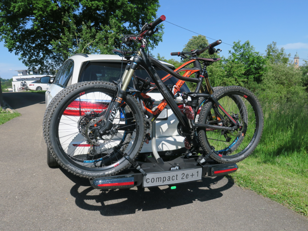 Fahrradträger 2 Fahrräder E-Bike Anhängerkupplung Heckträger